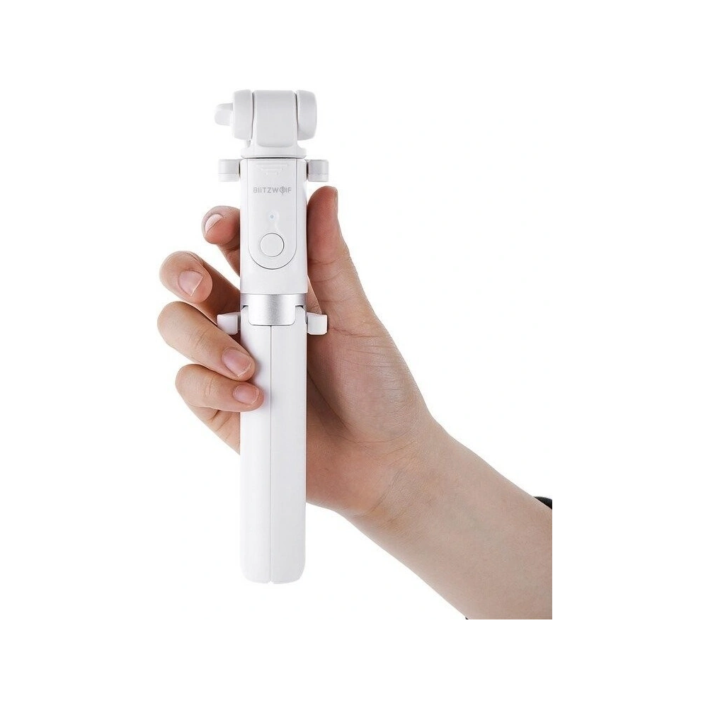 Hurtownia GSM - Selfie Stick stativ 3w1 BlitzWolf BW-BS3 bílý - BLZ001WHT - {ean13} - Hurt