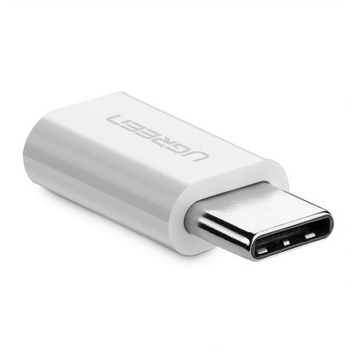 Hurtownia Ugreen - 6957303838646 - UGR002 - Adapter micro USB do USB-C 3.1 UGREEN (biały) - B2B homescreen