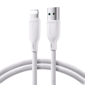 Hurtownia GSM - Kabel Joyroom Multi-Color Series SA34-AL3 USB-A / Lightning 3A 1m biały - JYR790 - {ean13} - Hurt