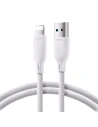 Kabel Joyroom Multi-Color Series SA34-AL3 USB-A / Lightning 3A 1m weiß