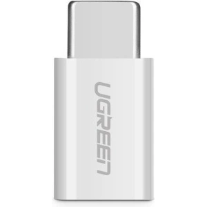 Adapter micro USB to USB-C 3.1 UGREEN White