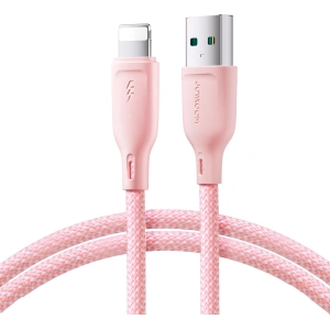 Hurtownia GSM - Kabel Joyroom Multi-Color Series SA34-AL3 USB-A / Lightning 3A 1m różowy - JYR792 - {ean13} - Hurt