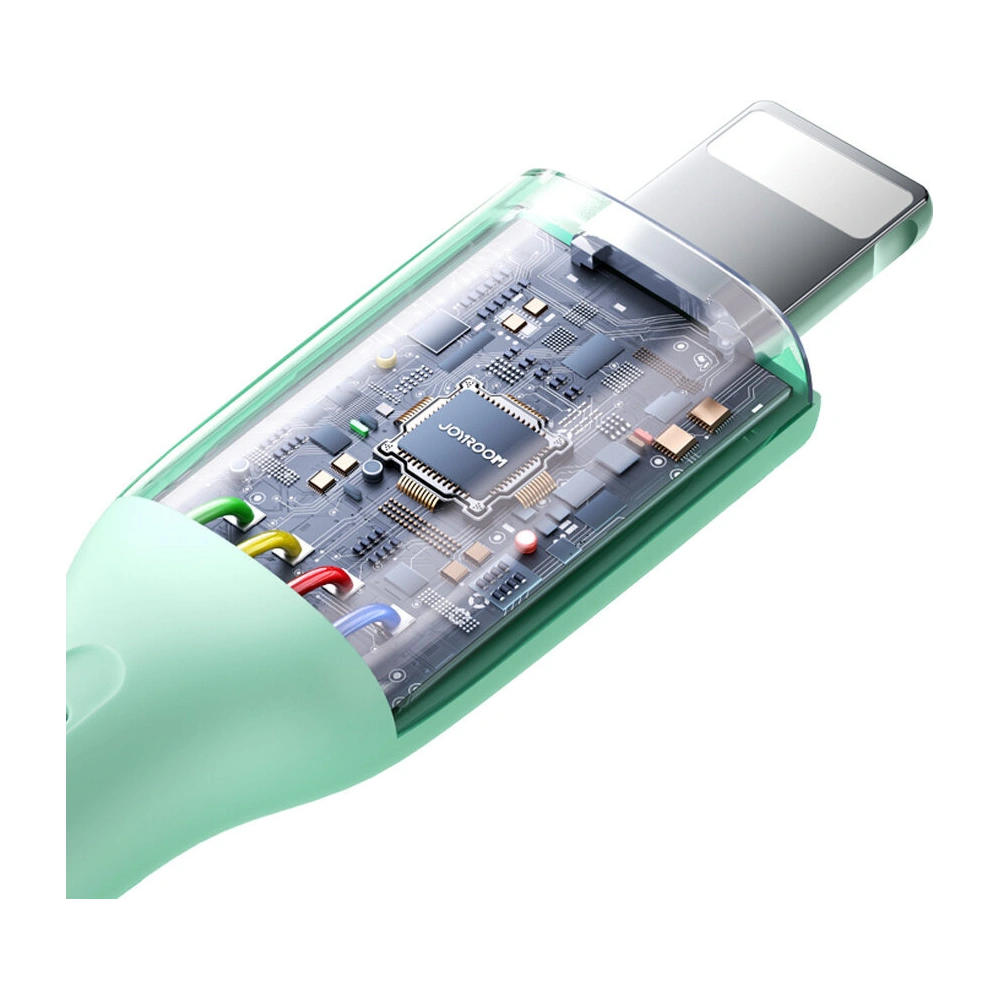 Hurtownia GSM - Kabel Joyroom Multi-Color Series SA34-AL3 USB-A / Lightning 3A 1m rosa - JYR792 - {ean13} - Hurt