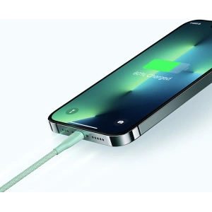 Kábel Joyroom Multi-Color Series SA34-AL3 USB-A / Lightning 3A 1m rózsaszín