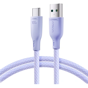 Hurtownia GSM - Cablul Joyroom Multi-Color Series SA34-AC6 USB-A / USB-C 100W 1m violet - JYR793 - {ean13} - Hurt