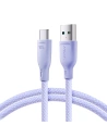 Kabel Joyroom Multi-Color Series SA34-AC6 USB-A / USB-C 100W 1m fialový