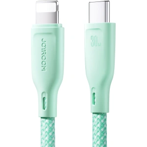 Hurtownia GSM - Kabel Joyroom Multi-Color Series SA34-AC6 USB-A / USB-C 100W 1m zielony - JYR794 - {ean13} - Hurt