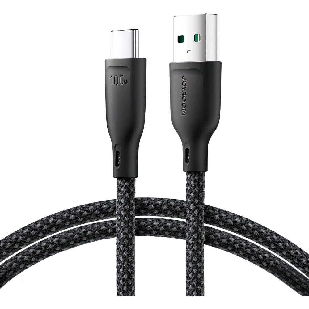 Hurtownia GSM - Kabel Joyroom Multi-Color Series SA34-AC6 USB-A / USB-C 100W 1m černý - JYR796 - {ean13} - Hurt