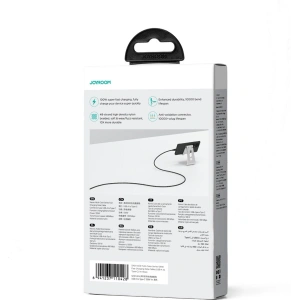 Hurtownia GSM - Kabel Joyroom Multi-Color Series SA34-AC6 USB-A / USB-C 100W 1m czarny - JYR796 - {ean13} - Hurt