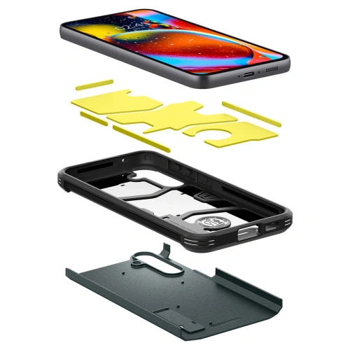 Etui Spigen Tough Armor Samsung Galaxy S23 FE Abyss Green