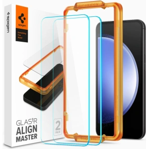 Wholesale Spigen GLAS.tR AlignMaster Samsung Galaxy S23 FE Clear [2 PACK] - SPN3179 - {ean13} - Hurt