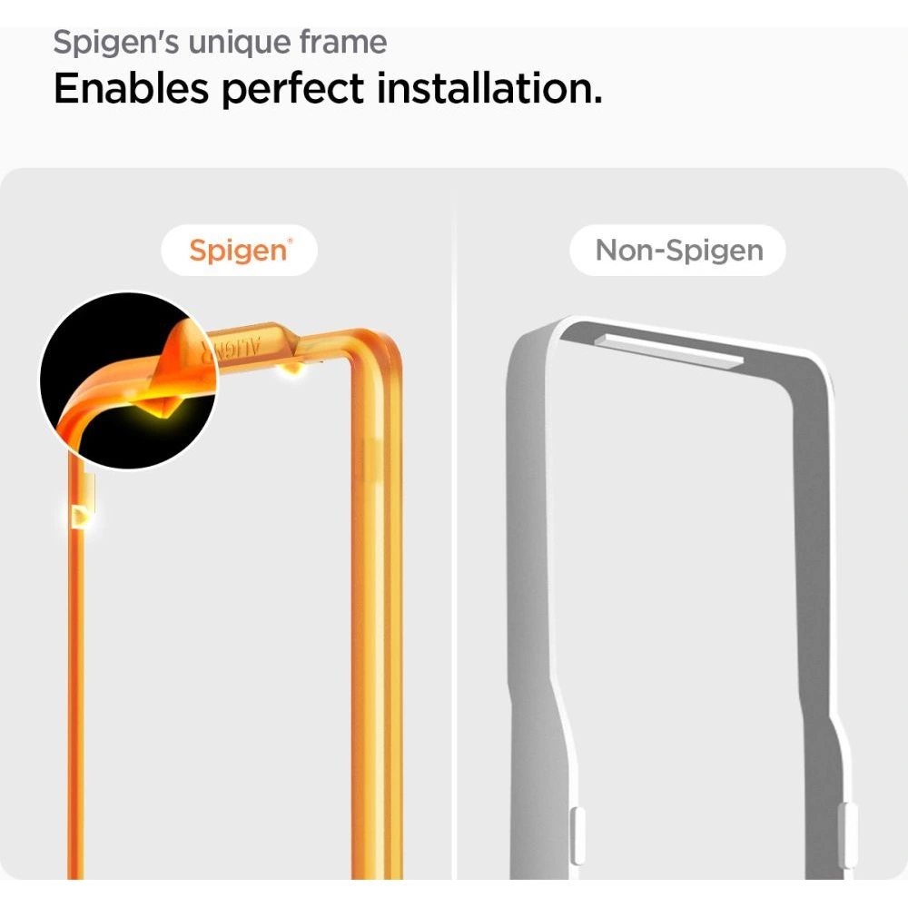 Hurtownia GSM - Gehärtetes Glas Spigen GLAS.tR AlignMaster Samsung Galaxy S23 FE Klar [2 PACK] - SPN3179 - {ean13} - Hurt