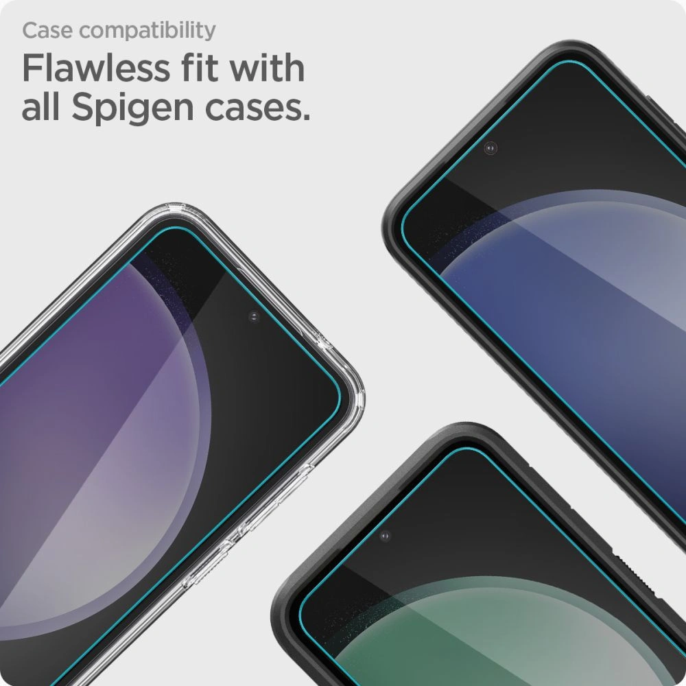 Hurtownia GSM - Gehärtetes Glas Spigen GLAS.tR AlignMaster Samsung Galaxy S23 FE Klar [2 PACK] - SPN3179 - {ean13} - Hurt