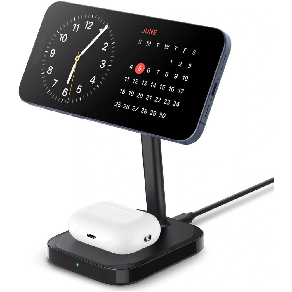 Hurtownia GSM - Indukční nabíječka Spigen PF2100 ArcField MagFit Dual Wireless Charger Black + kabel USB-C 2m - SPN3180 - {ean13} - Hurt