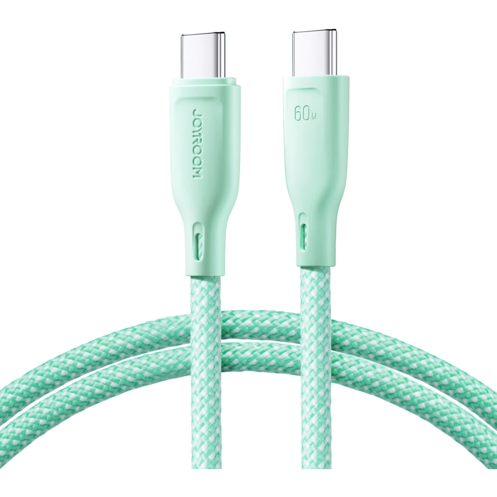 Hurtownia GSM - Kabel Joyroom Multi-Color Series SA34-CC3 USB-C / USB-C 60W 1m verde - JYR799 - {ean13} - Hurt