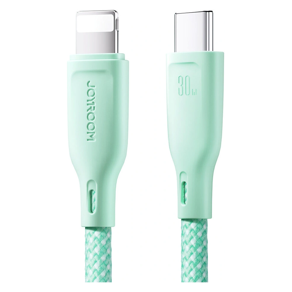 Hurtownia GSM - Kabel Joyroom Multi-Color Series SA34-CC3 USB-C / USB-C 60W 1m verde - JYR799 - {ean13} - Hurt
