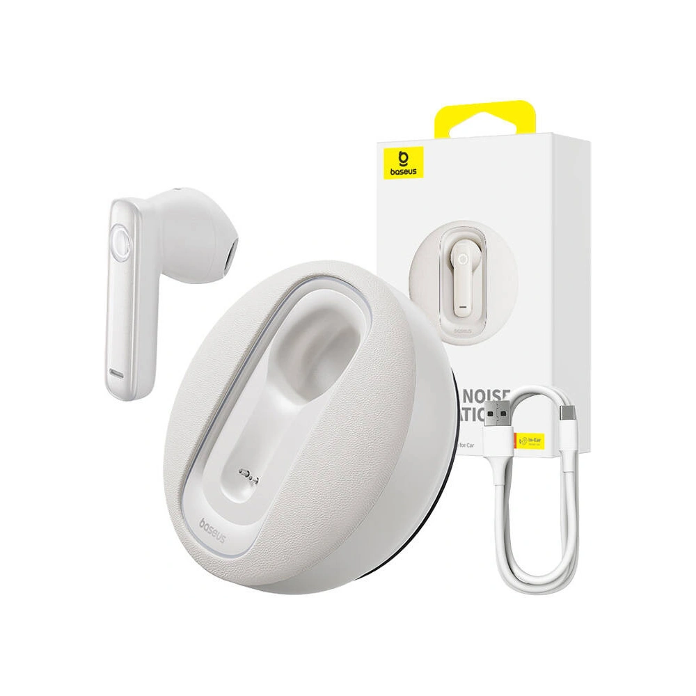 Hurtownia GSM - Căști wireless Baseus CM10 BT 5.3 (albă) - BSU4732 - {ean13} - Hurt