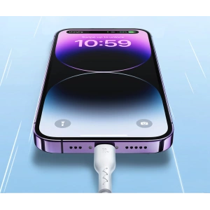 Kabel Joyroom Flash-Charge Series SA26-CL3 USB-C / Lightning 30W 2m weiß
