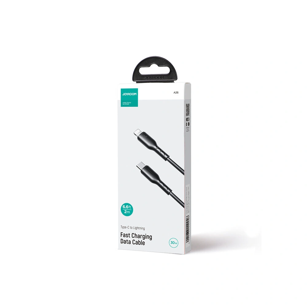 Hurtownia GSM - Kabel Joyroom Flash-Charge Series SA26-CL3 USB-C / Lightning 30W 2m černý - JYR804 - {ean13} - Hurt