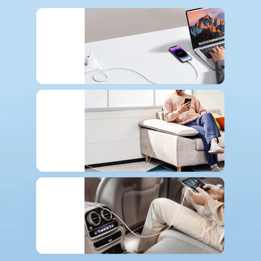 Hurtownia GSM - Kabel Joyroom Flash-Charge Series SA26-CL3 USB-C / Lightning 30W 2m černý - JYR804 - {ean13} - Hurt