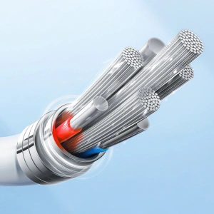 Kabel Joyroom Flash-Charge Series SA26-CL3 USB-C / Lightning 30W 1m weiß