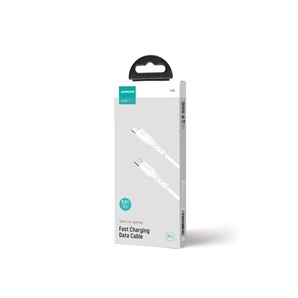 Hurtownia GSM - Kabel Joyroom Flash-Charge Series SA26-CL3 USB-C / Lightning 30W 1m alb - JYR805 - {ean13} - Hurt