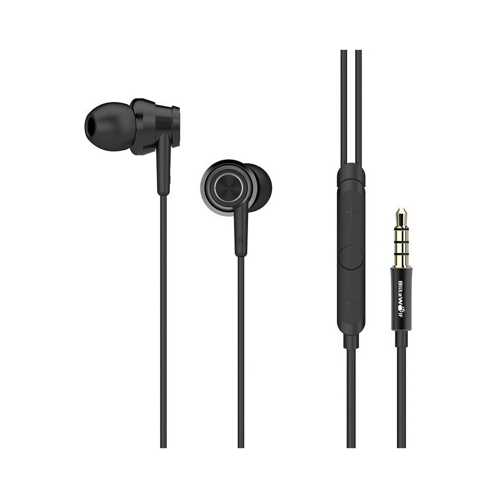 Hurtownia GSM - Sluchátka do uší BlitzWolf BW-ES1 černé - BLZ005BLK - {ean13} - Hurt
