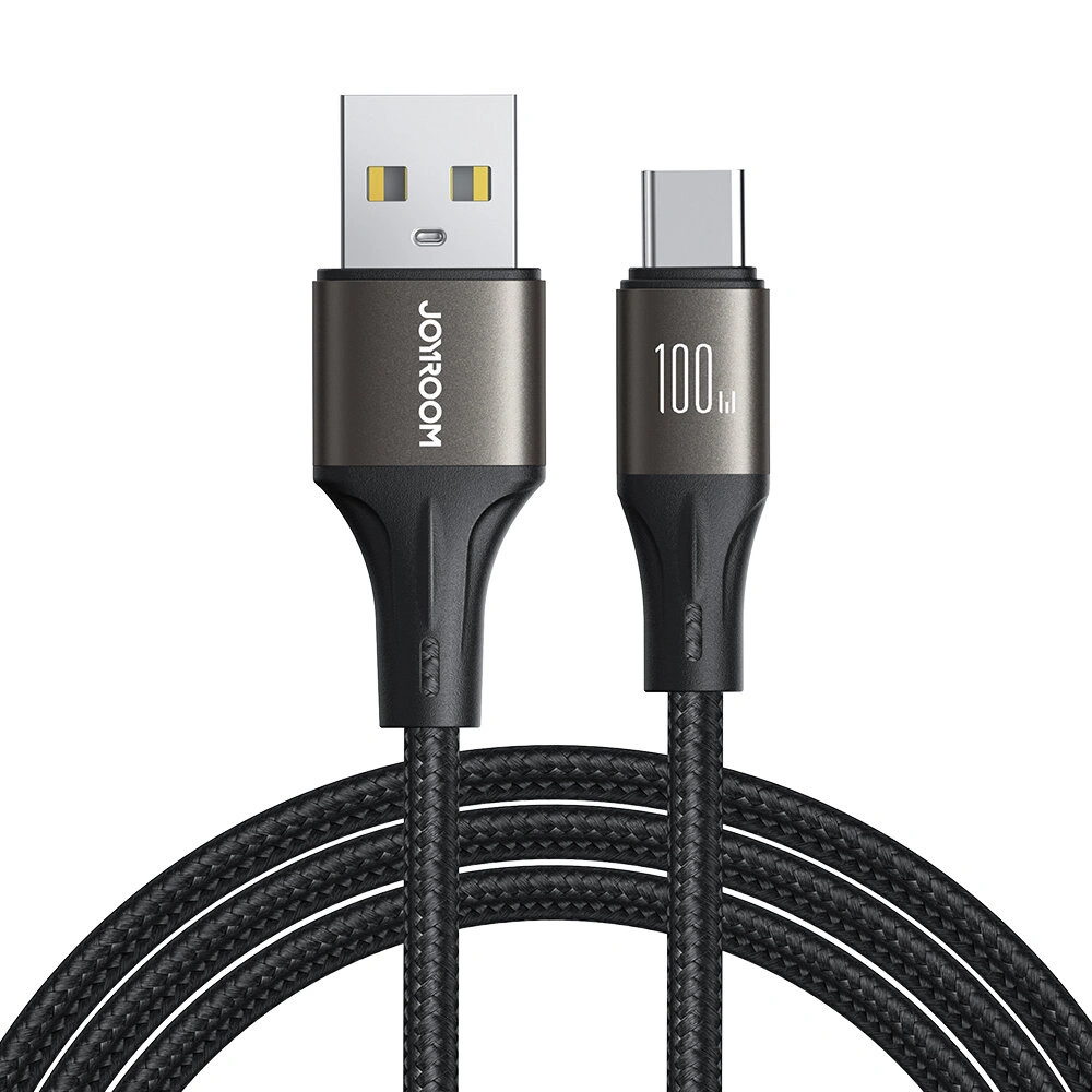 Hurtownia GSM - Kabel Joyroom Light-Speed Series SA25-AC6 USB-A / USB-C 100W 1.2m czarny - JYR811 - {ean13} - Hurt