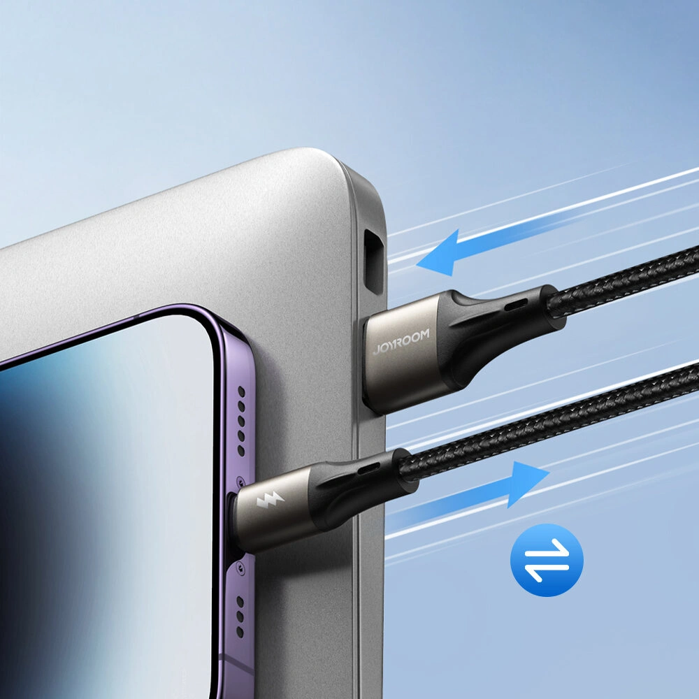 Hurtownia GSM - Kabel Joyroom Light-Speed Series SA25-AC6 USB-A / USB-C 100W 1.2m černý - JYR811 - {ean13} - Hurt