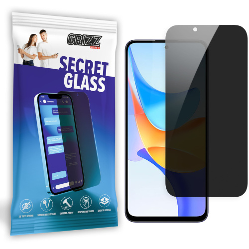 Hurtownia GrizzGlass - 5904063588978 - GRZ7055 - Szkło prywatyzujące GrizzGlass SecretGlass do Honor Play 50 Plus - B2B homescreen