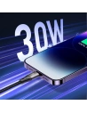Hurtownia GSM - Cablul Joyroom Light-Speed Series SA25-CC5 USB-C / USB-C 100W 1.2m alb - JYR812 - {ean13} - Hurt
