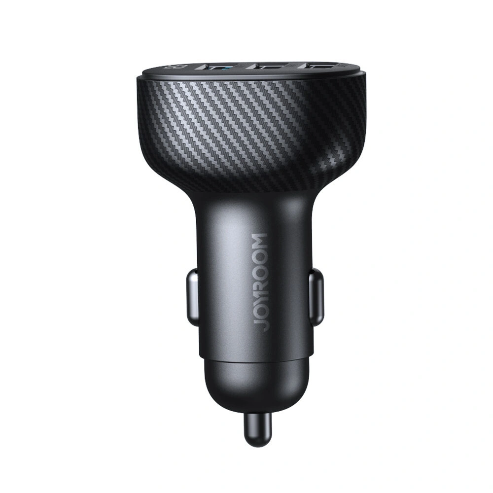 Hurtownia GSM - Autós töltő kijelzővel Joyroom JR-CCD03 3xUSB-A 3.4A fekete - JYR814 - {ean13} - Hurt