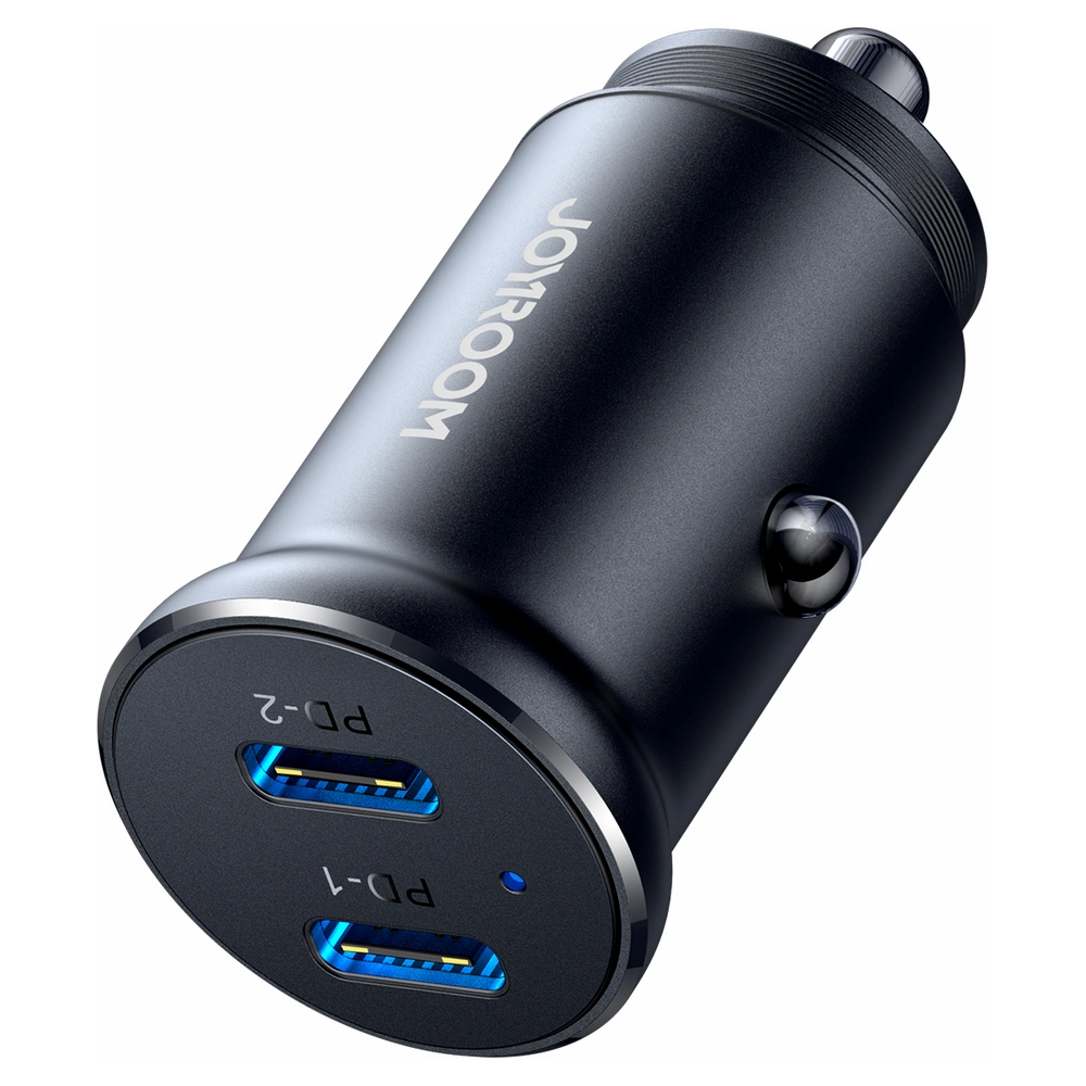 Hurtownia GSM - Autoladegerät Joyroom JR-CCN06 30W 2xUSB-C schwarz - JYR815 - {ean13} - Hurt