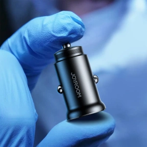 Hurtownia GSM - Autós töltő Joyroom JR-CCN06 30W 2xUSB-C fekete - JYR815 - {ean13} - Hurt