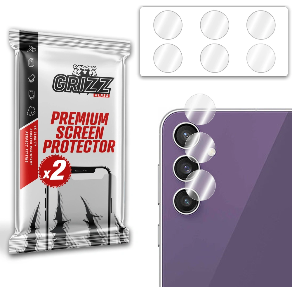 Hurtownia GSM - Glas für die GrizzGlass HybridGlass Kamera für Samsung Galaxy S23 FE - GRZ7072 - {ean13} - Hurt