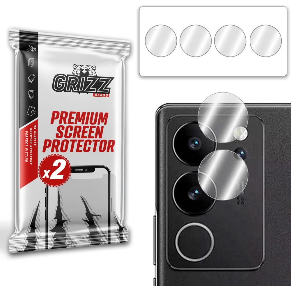 Hurtownia GSM - Üveg a GrizzGlass HybridGlass kamerához Vivo V29 Pro-hoz - GRZ7073 - {ean13} - Hurt