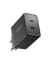 Hálózati töltő Joyroom JR-TCF09 2xUSB-C 40W fekete