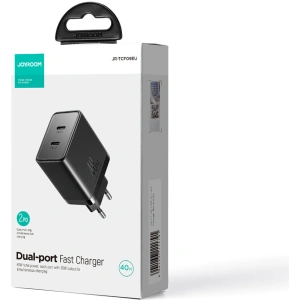 Hurtownia GSM - Nabíječka Joyroom JR-TCF09 2xUSB-C 40W černá - JYR817 - {ean13} - Hurt