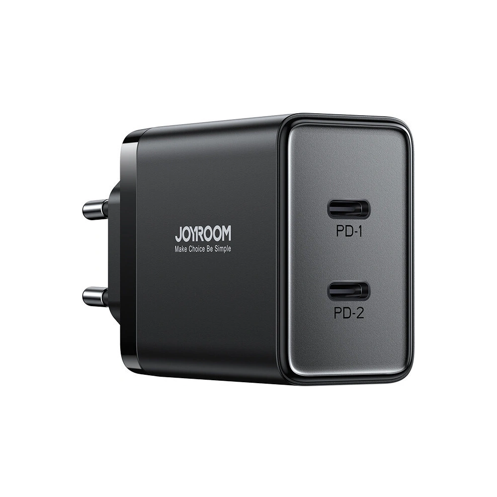 Hurtownia GSM - Încărcătorul de rețea Joyroom JR-TCF09 2xUSB-C 40W negru - JYR817 - {ean13} - Hurt