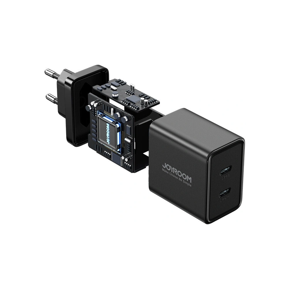 Hurtownia GSM - Încărcătorul de rețea Joyroom JR-TCF09 2xUSB-C 40W negru - JYR817 - {ean13} - Hurt
