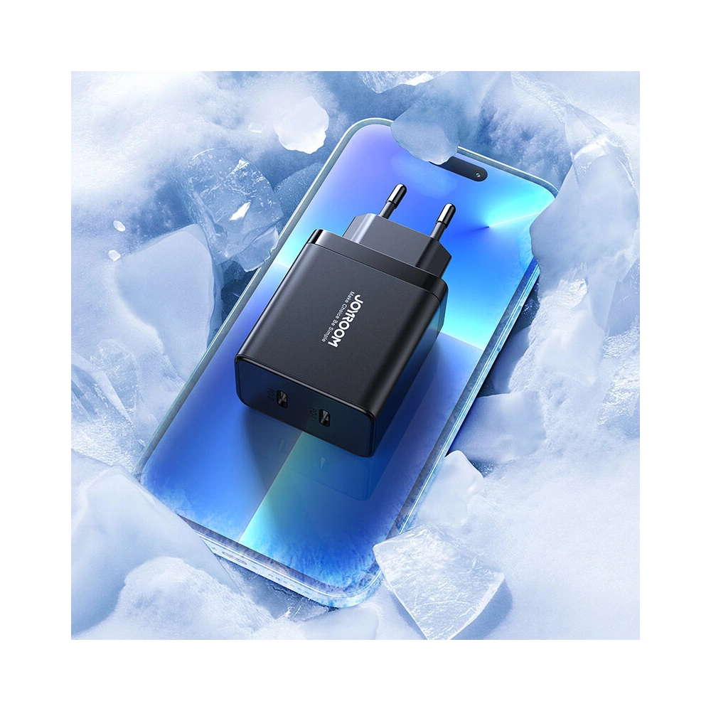 Hurtownia GSM - Încărcătorul de rețea Joyroom JR-TCF09 2xUSB-C 40W negru - JYR817 - {ean13} - Hurt
