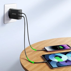 Hurtownia GSM - Nabíječka Joyroom JR-TCF09 2xUSB-C 40W černá - JYR817 - {ean13} - Hurt
