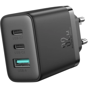 Hurtownia GSM - Nabíječka Joyroom JR-TCF10 2xUSB-C 1xUSB-A 32W černá - JYR818 - {ean13} - Hurt