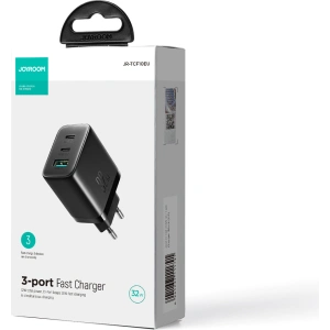 Hurtownia GSM - Nabíječka Joyroom JR-TCF10 2xUSB-C 1xUSB-A 32W černá - JYR818 - {ean13} - Hurt