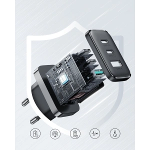 Hurtownia GSM - Nabíječka Joyroom JR-TCF10 2xUSB-C 1xUSB-A 32W černá - JYR818 - {ean13} - Hurt