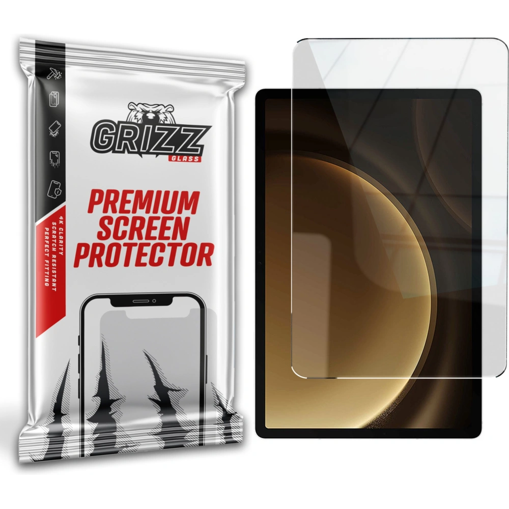 Hurtownia GSM - Hybridní sklo GrizzGlass HybridGlass pro Samsung Galaxy Tab S9 FE Plus - GRZ7084 - {ean13} - Hurt