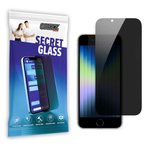 Matowe szkło prywatyzujące GrizzGlass SecretGlass do Apple iPhone SE 2020