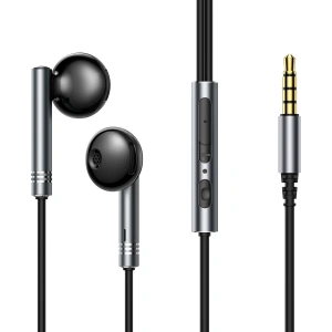 Hurtownia GSM - Sluchátka Joyroom Wired Series JR-EW06 jack 3.5mm tmavě šedé - JYR823 - {ean13} - Hurt