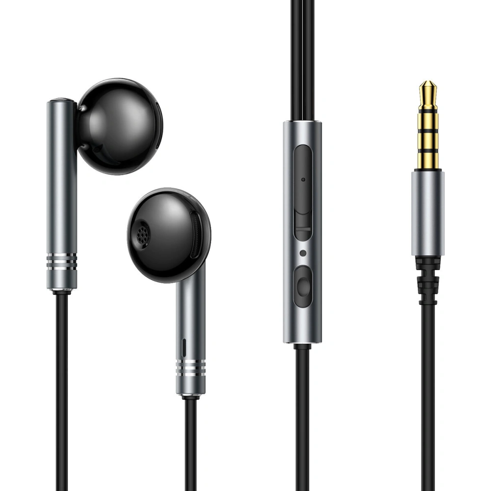 Hurtownia GSM - Fülhallgató Joyroom Wired Series JR-EW06 jack 3.5mm sötétszürke - JYR823 - {ean13} - Hurt