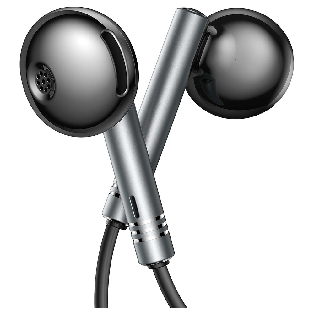 Hurtownia GSM - Căști Joyroom Wired Series JR-EW06 jack 3.5mm gri închis - JYR823 - {ean13} - Hurt